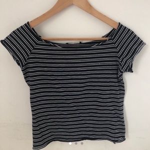 brandy melville off the shoulder top